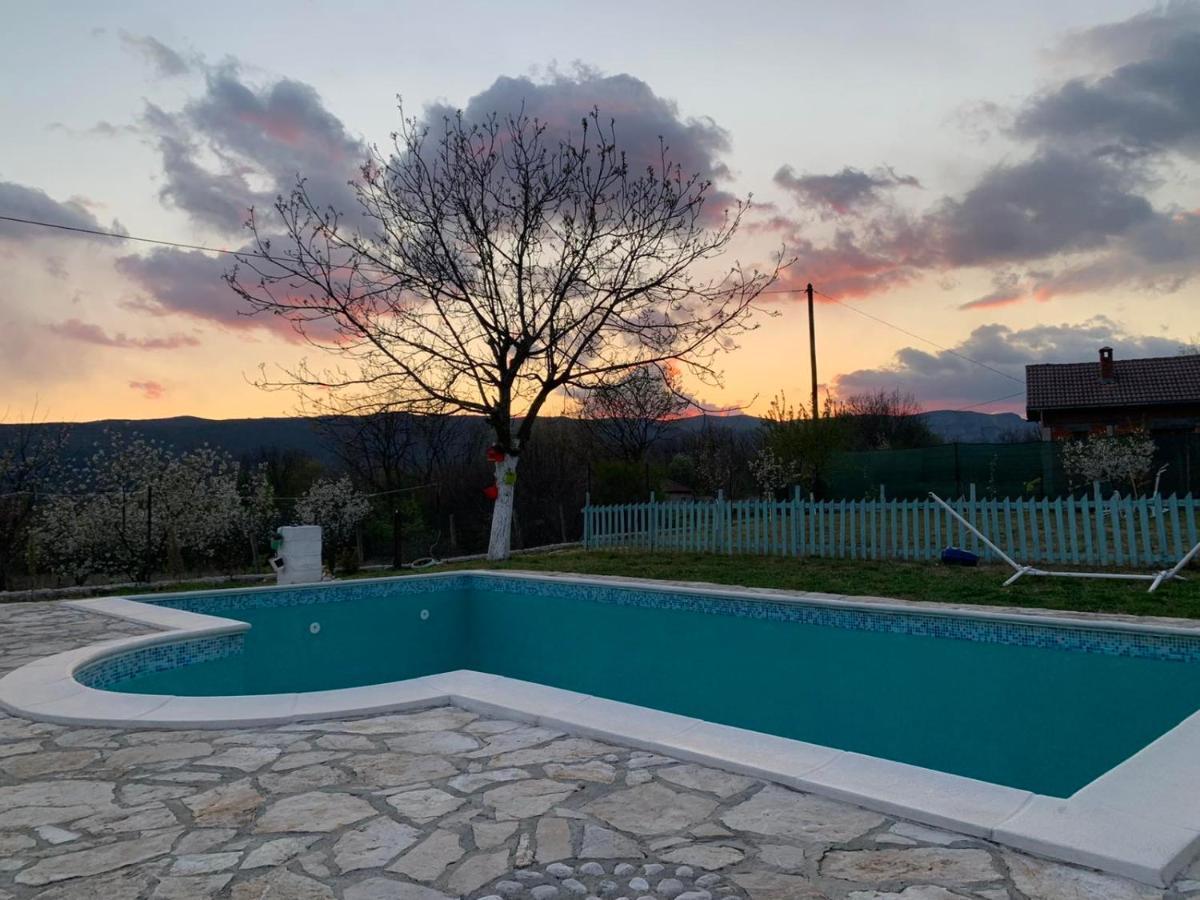 Silent Village Villa With Swimming Pool 莫斯塔尔 外观 照片